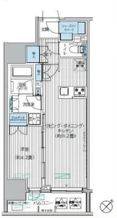 サンウッド東日本橋フラッツ【3階】の間取り