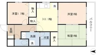 サンステージ【4階】の間取り