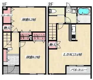 シンフォニア狭山の間取り