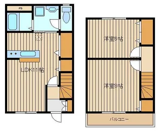 プレシャスコートの間取り