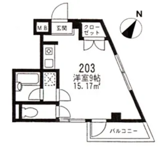 JYレジデンス【2階】の間取り