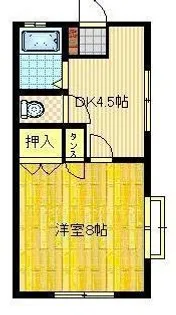 ビクトリーハウスI【2階】の間取り