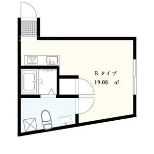 プラティーク代沢【1階】の間取り