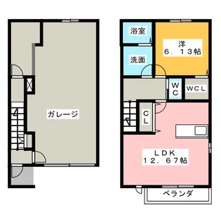 グレイスIII【2階】の間取り