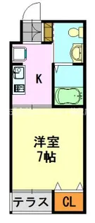 エクセル千葉【1階】の間取り