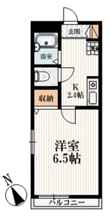 アルページュ目白【1階】の間取り