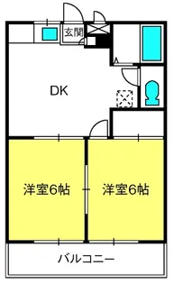 カーサ・ヴェルデ【1階】の間取り