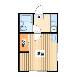 シリウス玉川学園【2階】の間取り