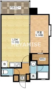 サクセスカバーヒルズ【6階】の間取り