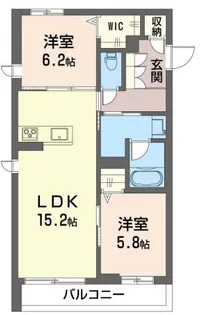 並木ハーミテイジK【3階】の間取り