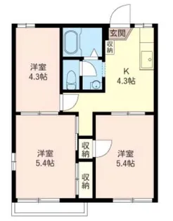 クリード【SHM】【1階】の間取り