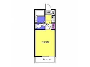 ルミエールミタ【2階】の間取り