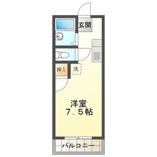 フローレンス鈴鹿【1階】の間取り