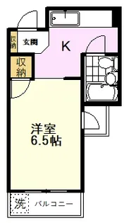 ラ・シーヌ一ツ橋【2階】の間取り