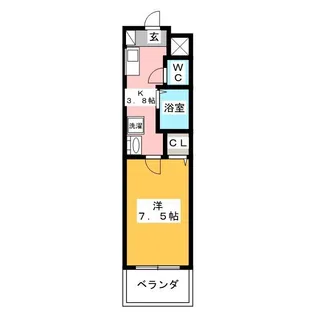 リアライズ岐阜駅前【10階】の間取り