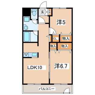ネクステージ【1階】の間取り