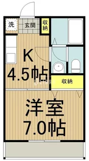 グランデいづみ【2階】の間取り