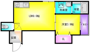 MANARIO【3階】の間取り