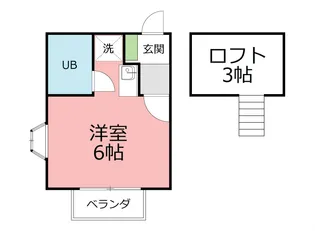 サウザンド59【2階】の間取り