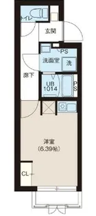 レピュア早稲田レジデンス【1階】の間取り