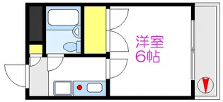 ファミーユKI【4階】の間取り