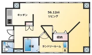 UP TAIL【3階】の間取り