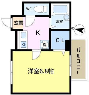 パフィオMS【3階】の間取り