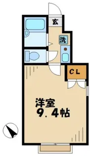 グリシーヌ【1階】の間取り