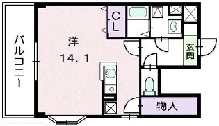 サニーシャトル【2階】の間取り