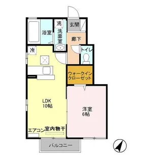 サンモール北入曽 C【1階】の間取り
