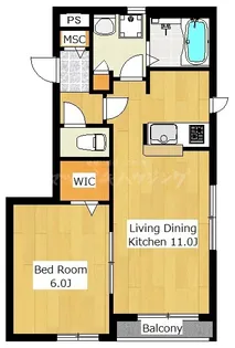 Casa Beige【2階】の間取り