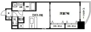 グレンパーク内本町【5階】の間取り
