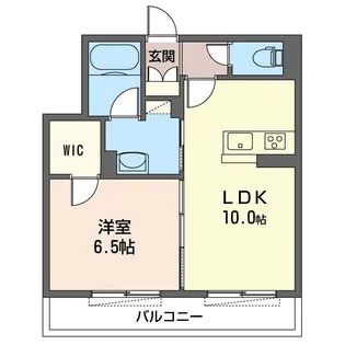 プレミア【1階】の間取り
