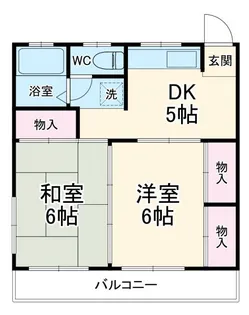 ツカサハイツ【2階】の間取り