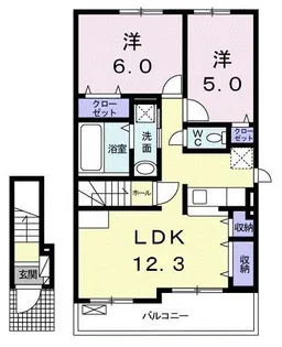 grape・town I【2階】の間取り