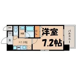 ブルームライフ新栄【7階】の間取り