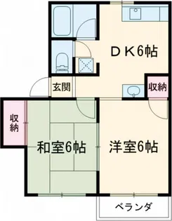 メゾンフジミズ【1階】の間取り