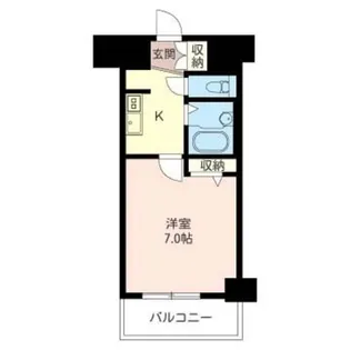 LaSante錦糸町【5階】の間取り