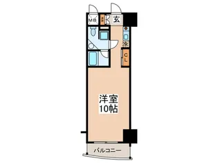 MFPR代々木タワー【5階】の間取り