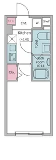 ハーモニーグラシア武蔵小山【4階】の間取り