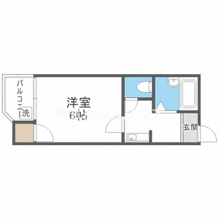 ゴッドフィールド今里【7階】の間取り