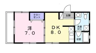 ArtBrut中落合【1階】の間取り