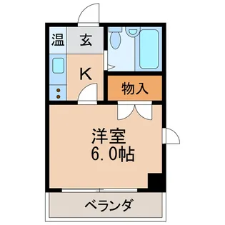 プリンセス泉【8階】の間取り