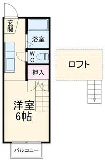 メゾン向日葵【2階】の間取り