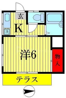 グリーンコーポ【2階】の間取り