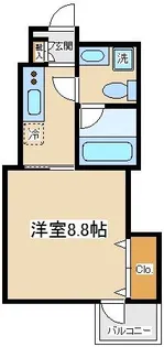 Westy 葵【1階】の間取り