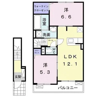 G・ブリッサ II【2階】の間取り