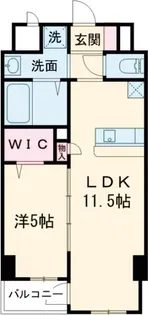 est. 若葉町【4階】の間取り