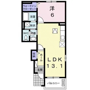 casa bonita【1階】の間取り