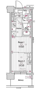 ガーラ・グランディ深川住吉【5階】の間取り